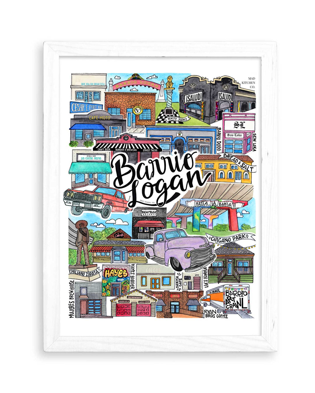 Barrio Logan - Prints Print Mad Kitchen Co.