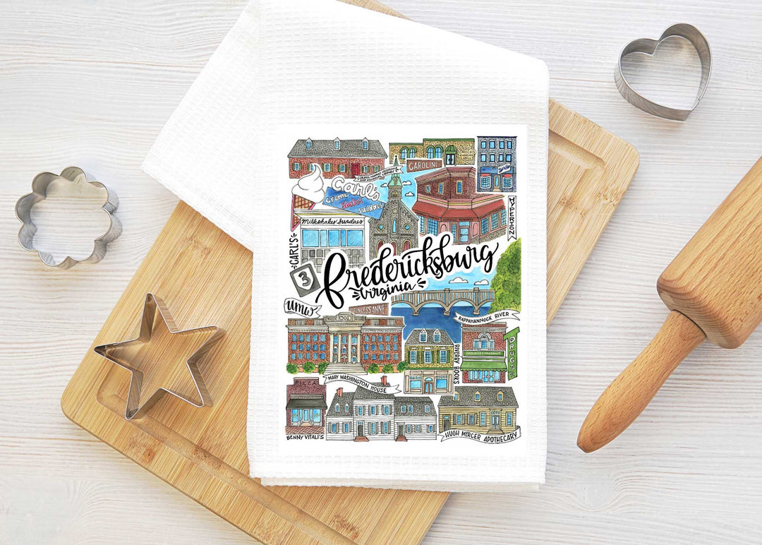 Fredericksburg - Tea Towel Tea Towel Mad Kitchen Co.