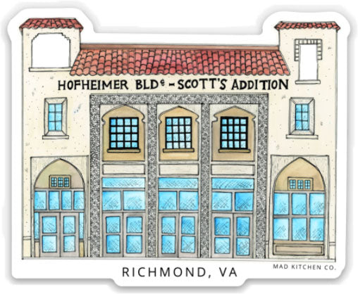 Hofheimer Building - Sticker Sticker Mad Kitchen Co.