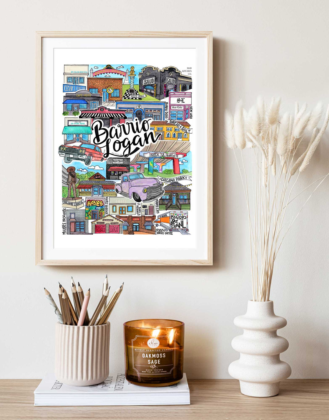Barrio Logan - Prints Print Mad Kitchen Co.