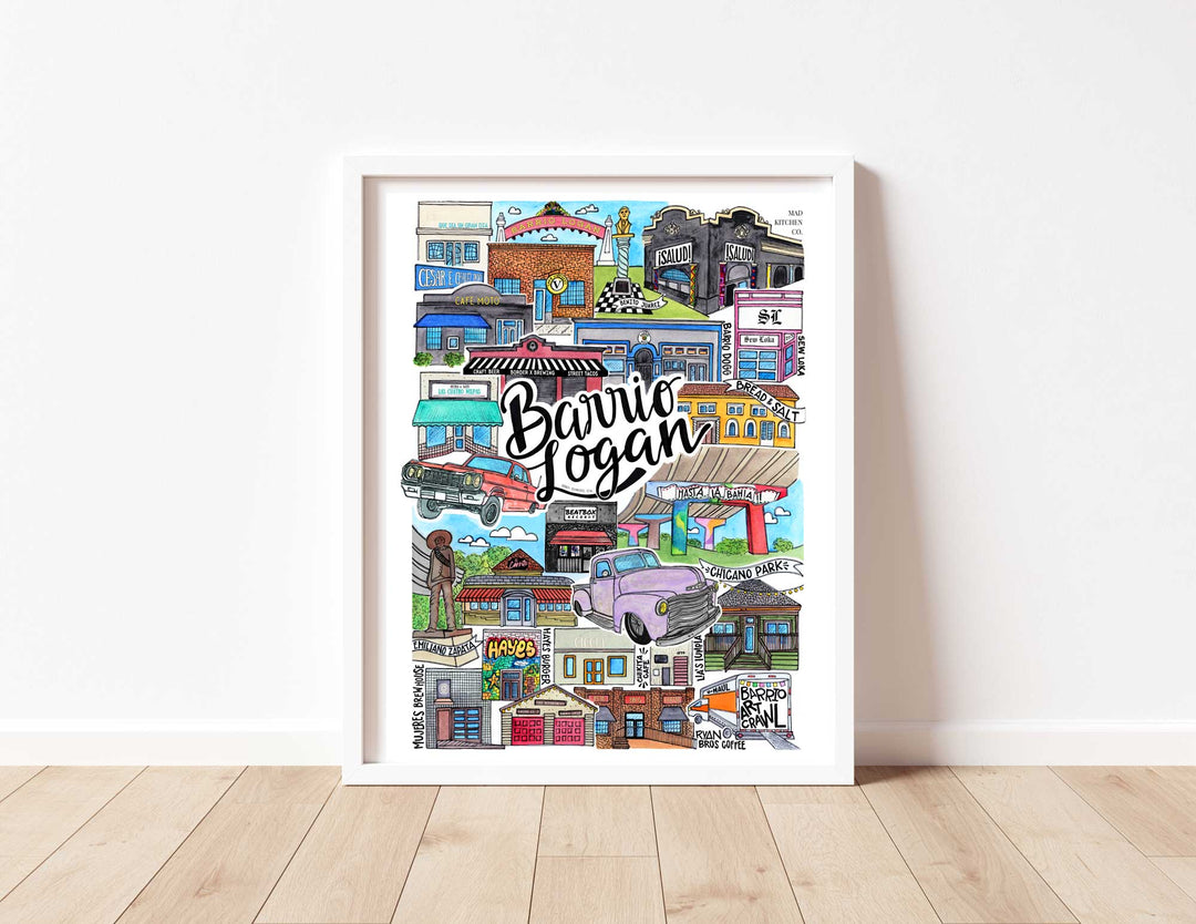 Barrio Logan - Prints Print Mad Kitchen Co.