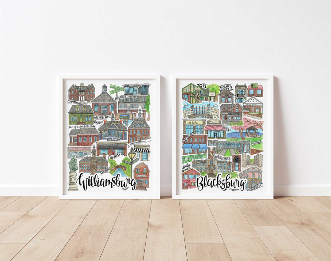 Blacksburg - Prints Print Mad Kitchen Co.