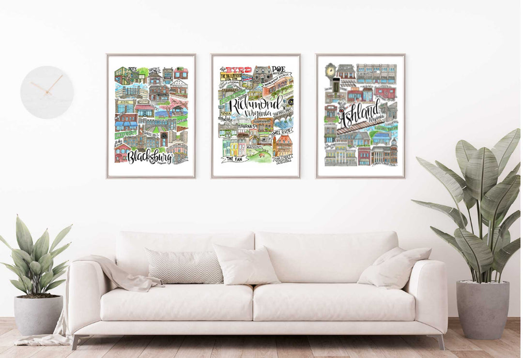 Blacksburg - Prints Print Mad Kitchen Co.