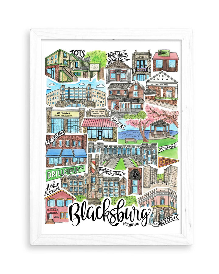 Blacksburg - Prints Print Mad Kitchen Co.