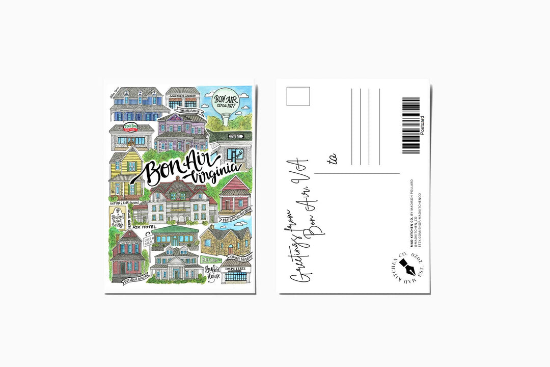 Bon Air - Postcard Postcard Mad Kitchen Co.