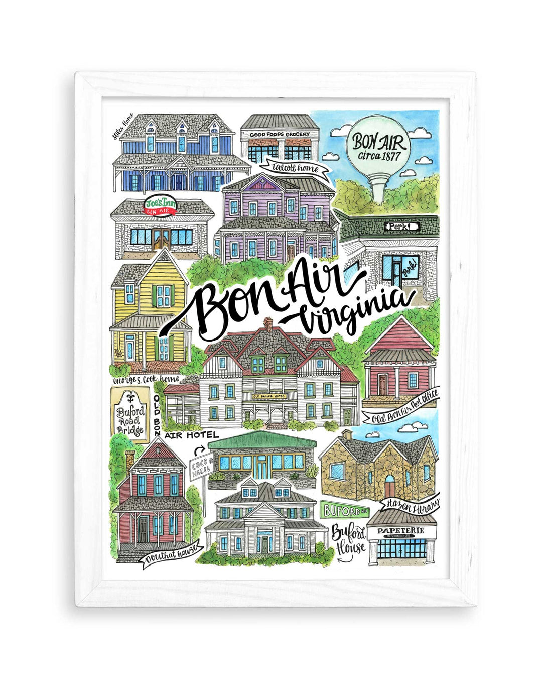 Bon Air - Prints Print Mad Kitchen Co.