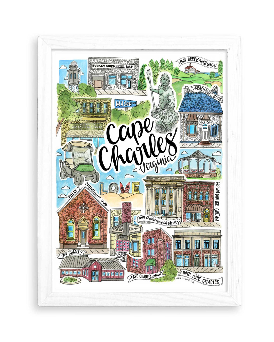 Cape Charles - Prints Print Mad Kitchen Co.