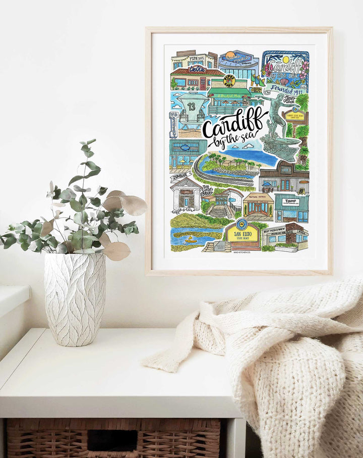 Cardiff - Prints Print Mad Kitchen Co.
