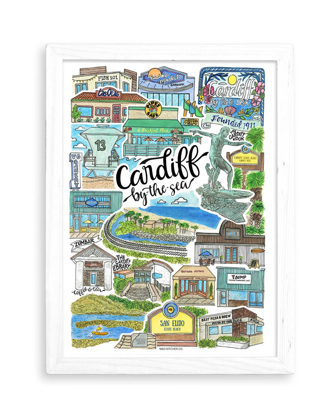 Cardiff - Prints Print Mad Kitchen Co.