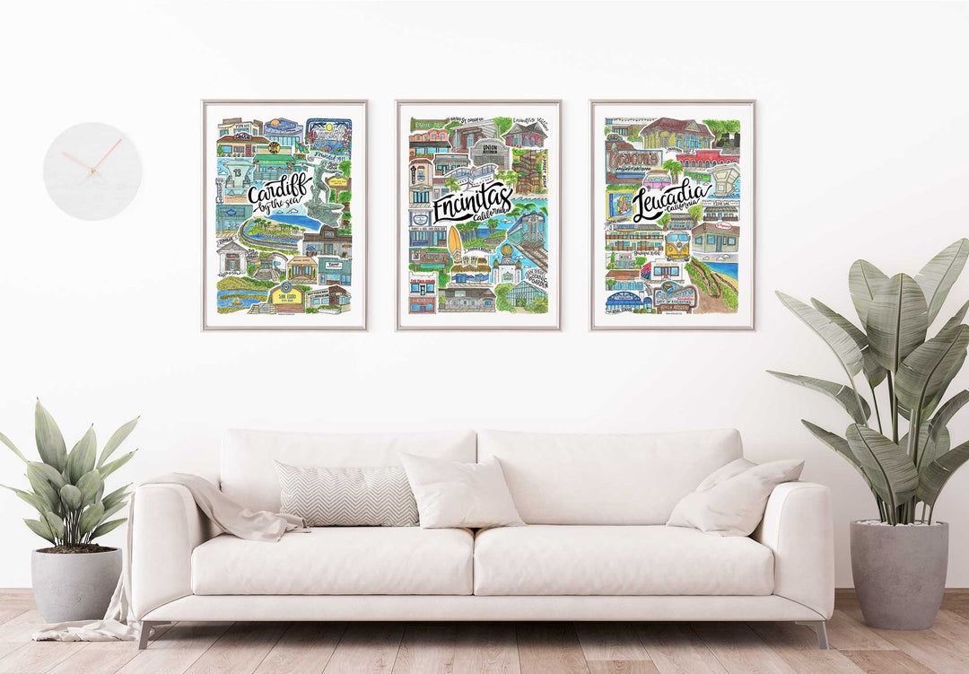 Leucadia - Prints Print Mad Kitchen Co.