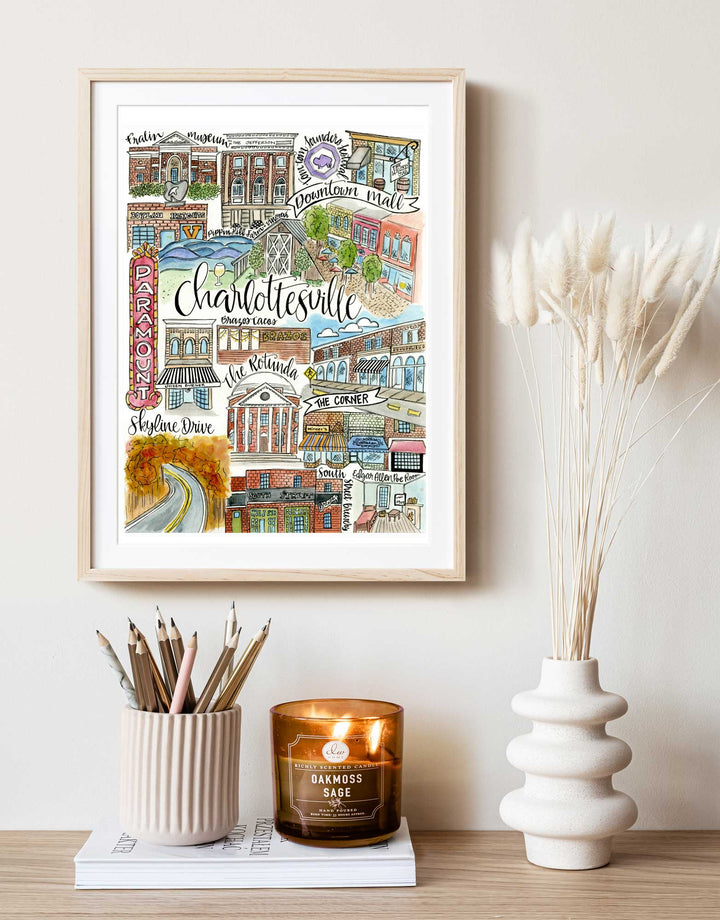 Charlottesville Classics - Prints Print Mad Kitchen Co.