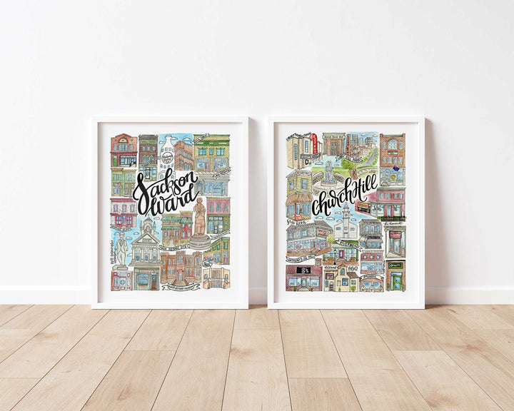 Church Hill - Prints Print Mad Kitchen Co.