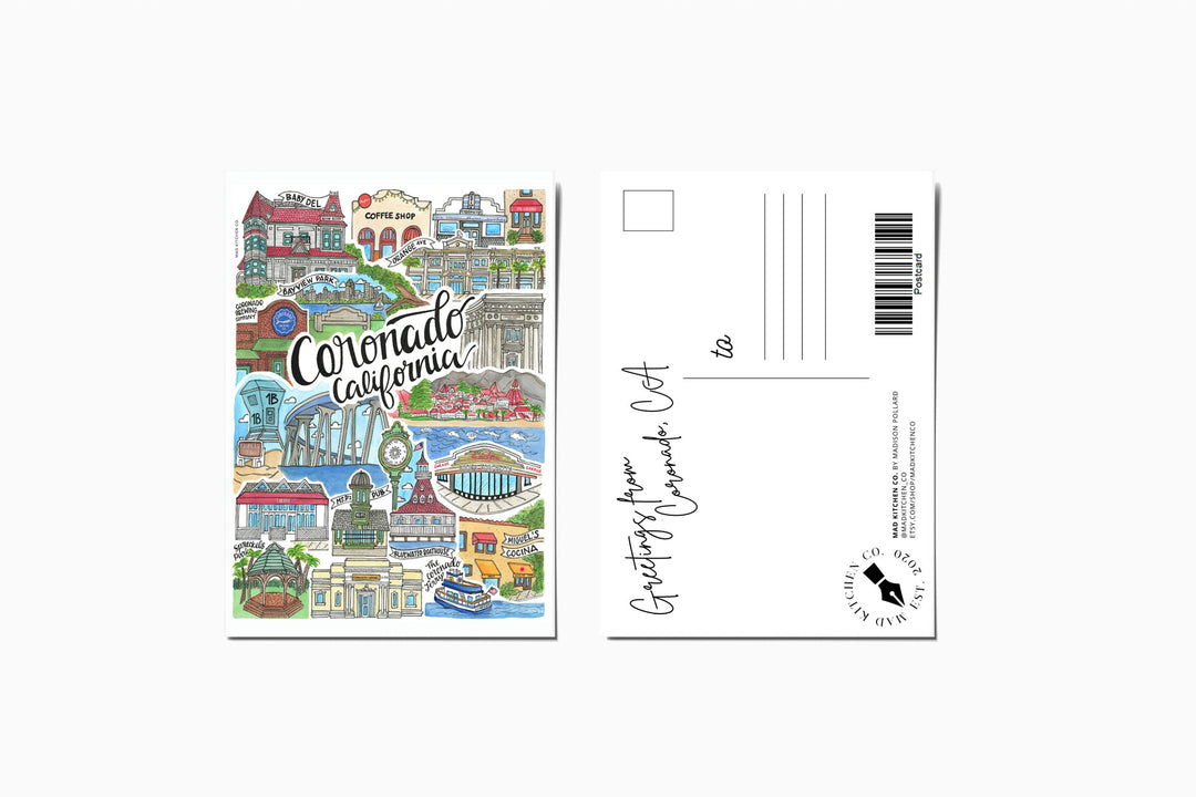 Coronado - Postcard Postcard Mad Kitchen Co.