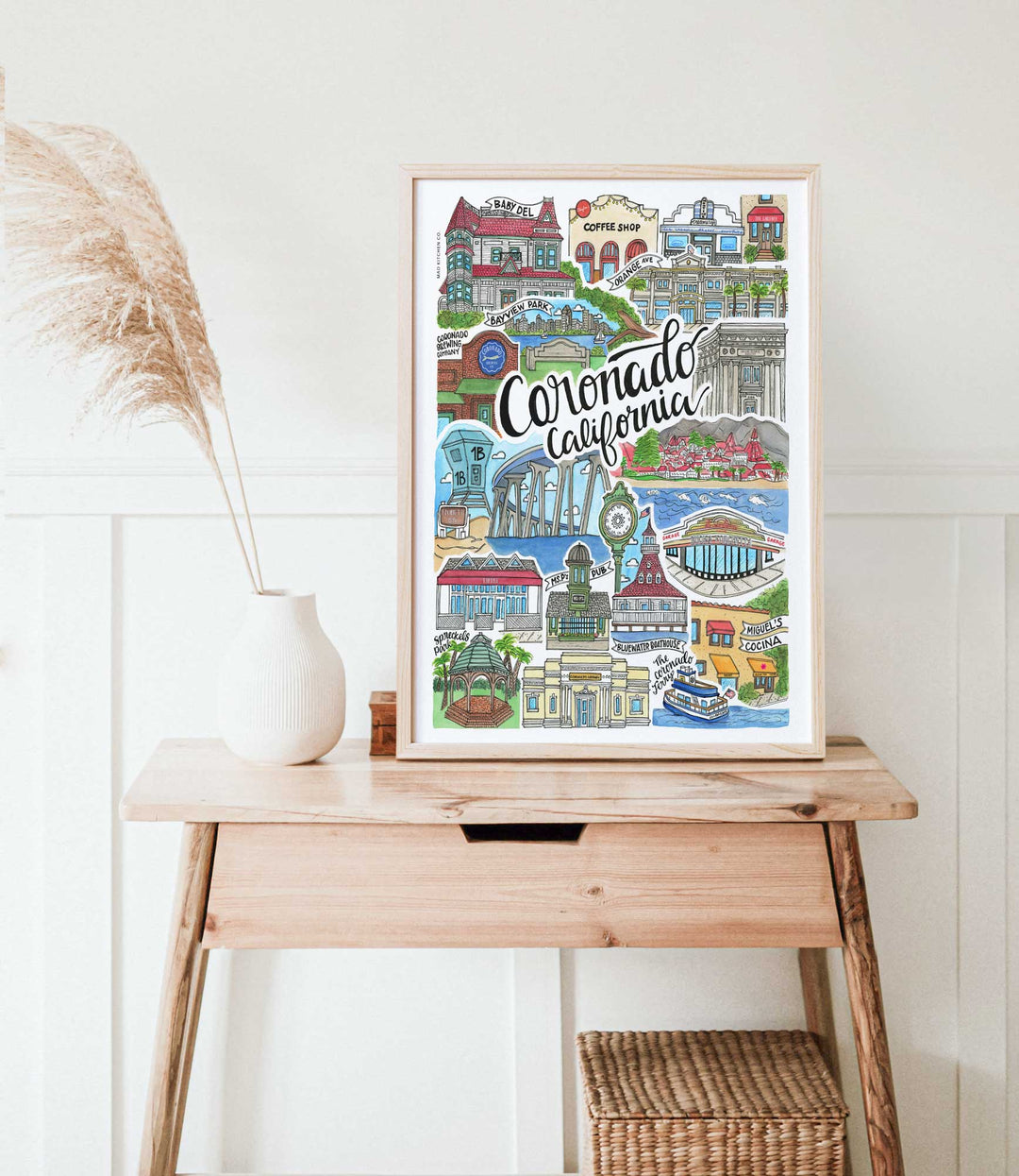 Coronado - Prints Print Mad Kitchen Co.
