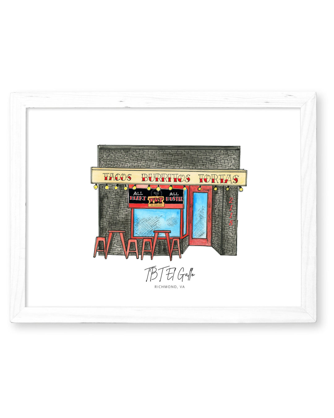 TBT El Gallo - Print Print Mad Kitchen Co.