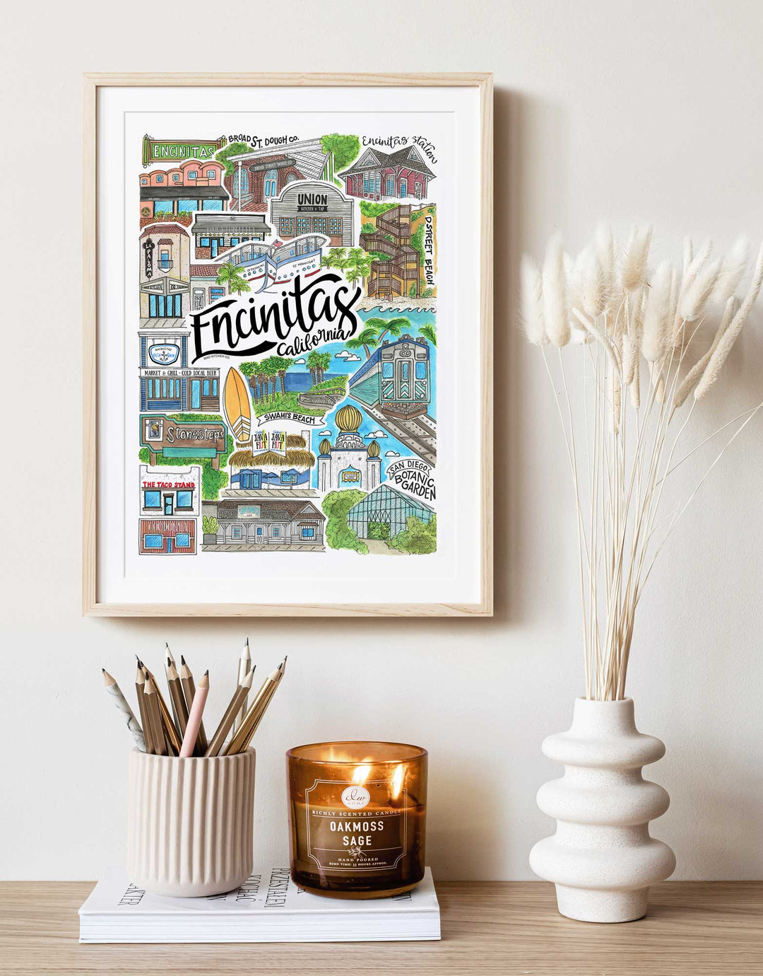 Encinitas - Prints Print Mad Kitchen Co.