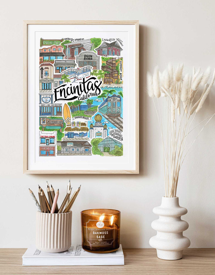 Encinitas - Prints Print Mad Kitchen Co.