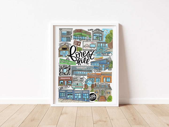 Forest Hill - Prints Print Mad Kitchen Co.