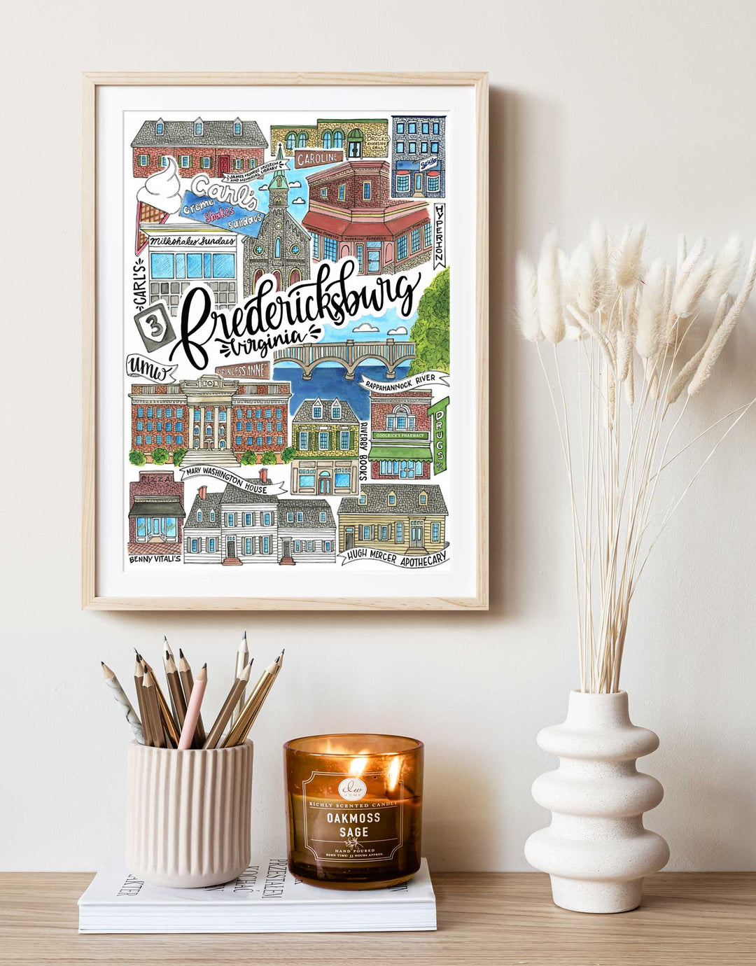 Fredericksburg - Prints Print Mad Kitchen Co.