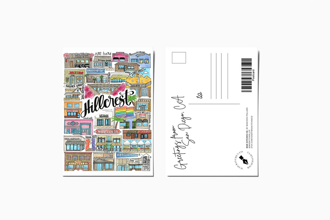 Hillcrest - Prints Print Mad Kitchen Co.
