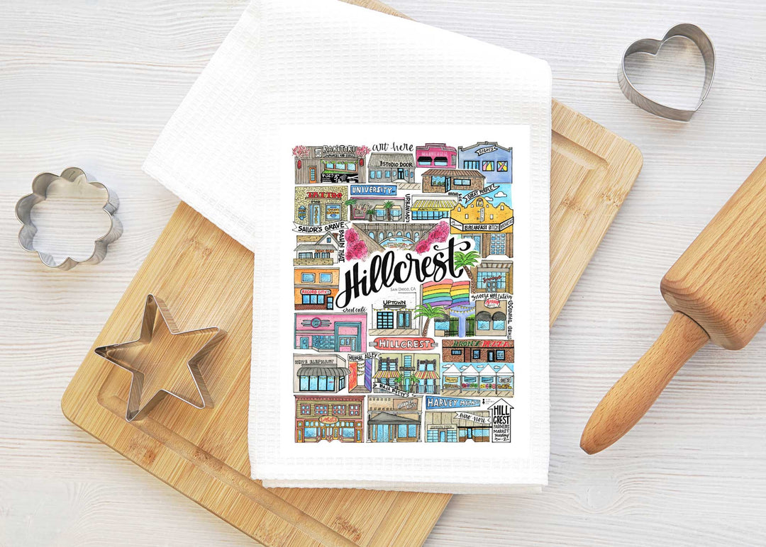 Hillcrest - Tea Towel Tea Towel Mad Kitchen Co.