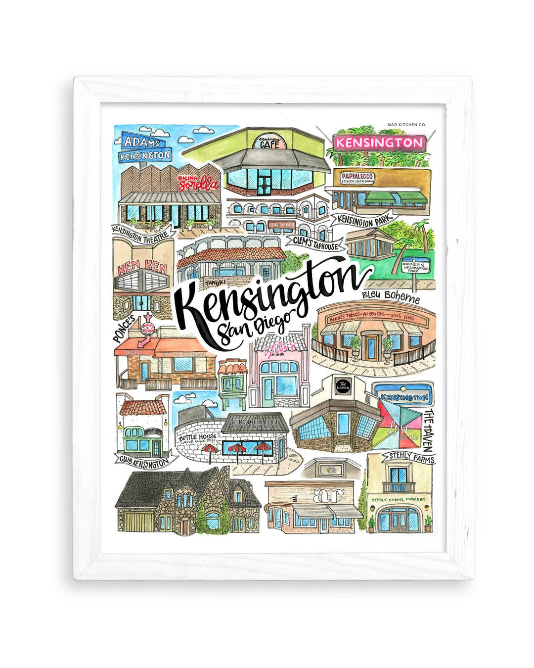 Kensington - Prints Print Mad Kitchen Co.
