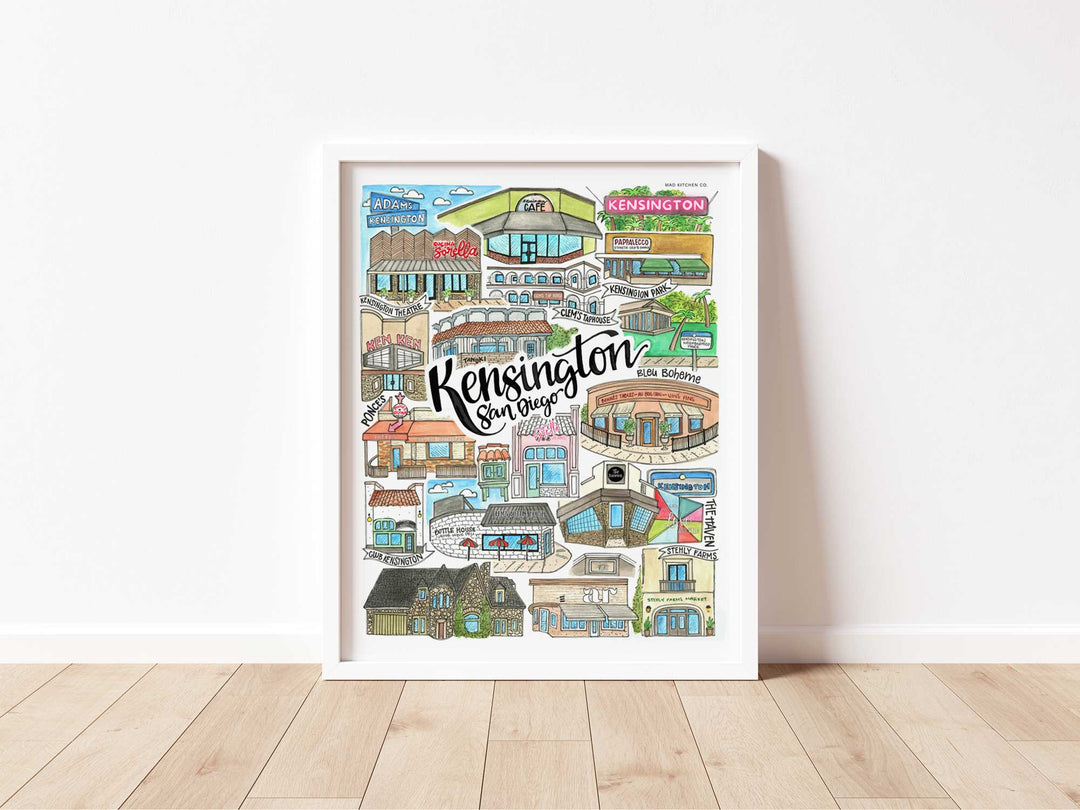 Kensington - Prints Print Mad Kitchen Co.