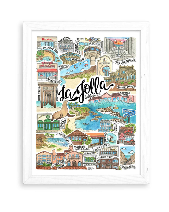 La Jolla - Prints Print Mad Kitchen Co.
