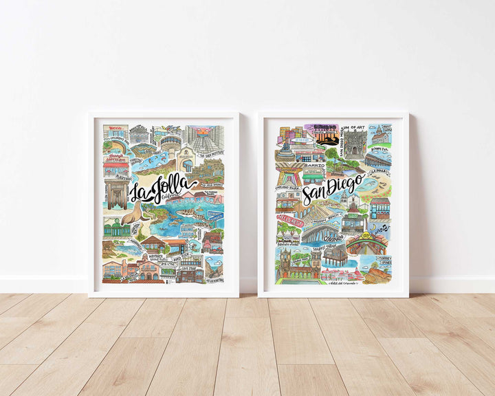 La Jolla - Prints Print Mad Kitchen Co.