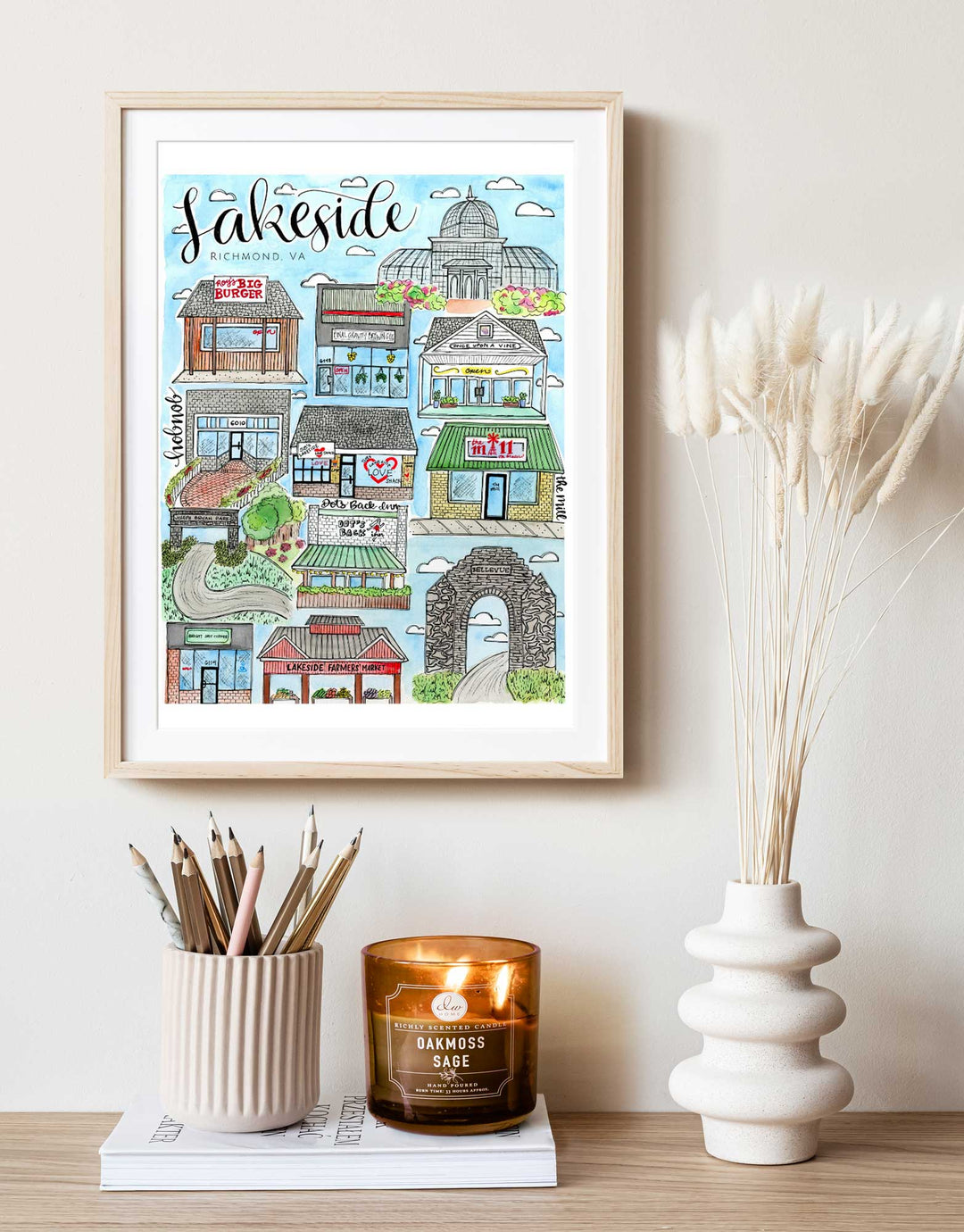Lakeside I - Prints Print Mad Kitchen Co.