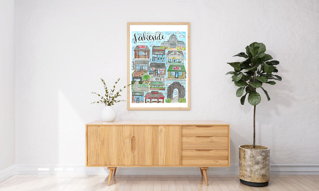 Lakeside I - Prints Print Mad Kitchen Co.