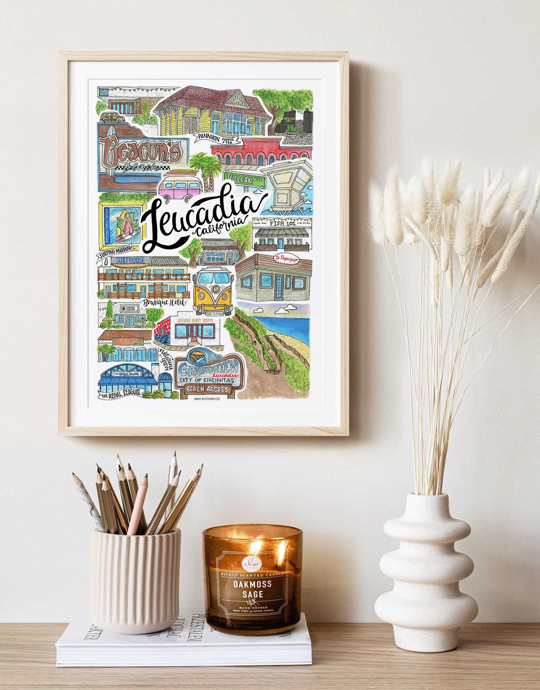 Leucadia - Prints Print Mad Kitchen Co.