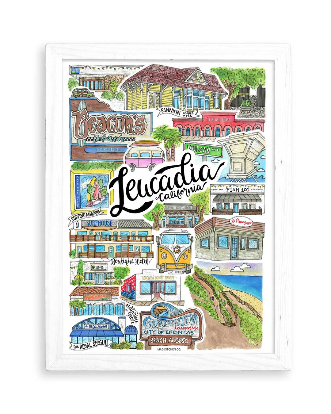 Leucadia - Prints Print Mad Kitchen Co.