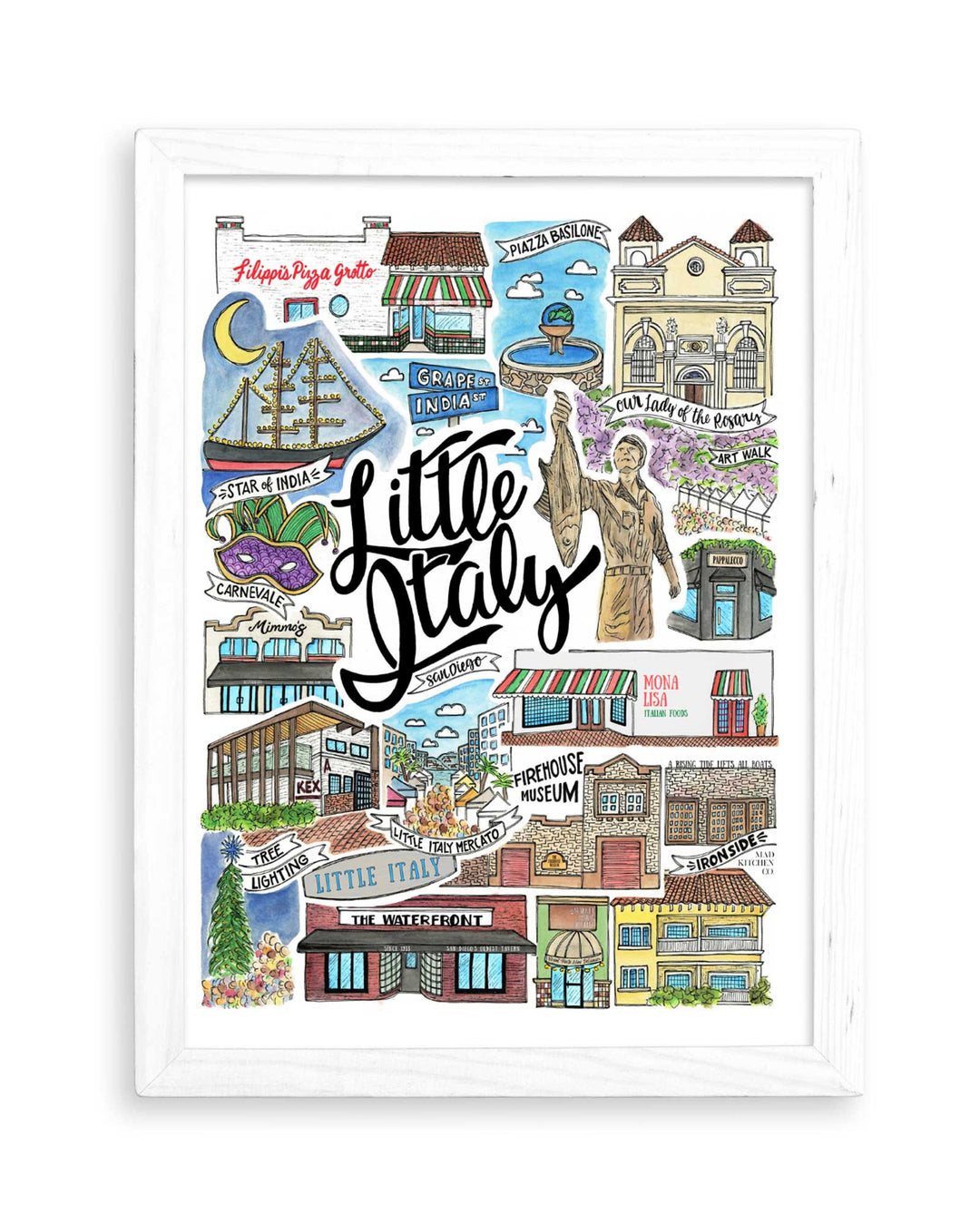 Little Italy - Print Print Mad Kitchen Co.