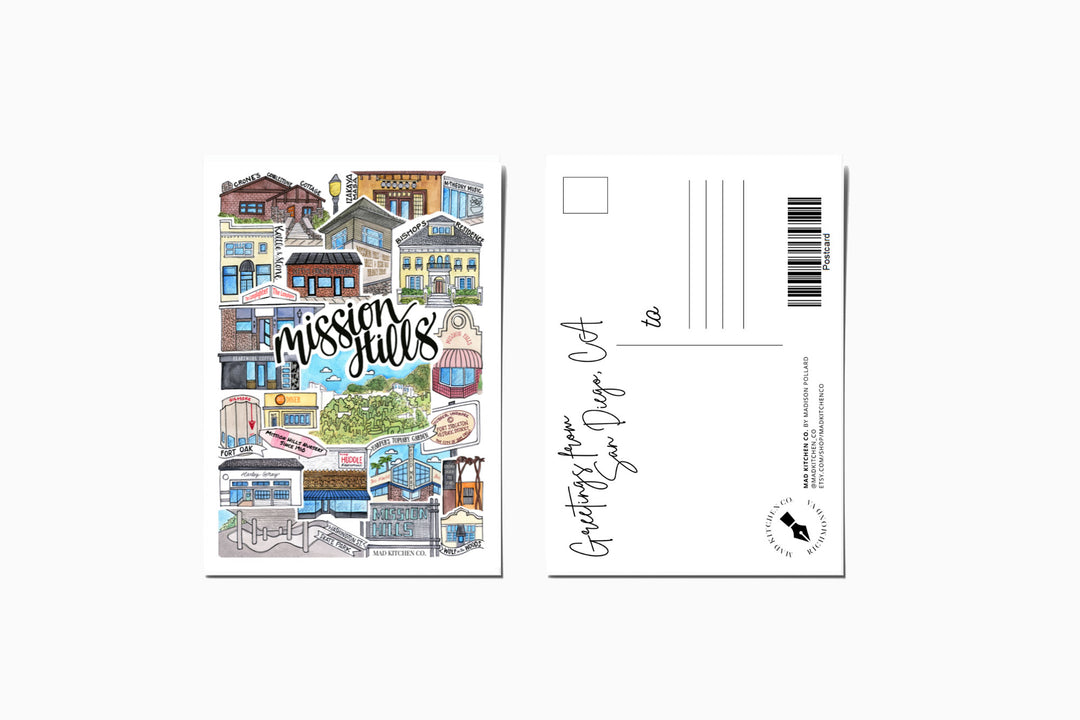 Mission Hills - Prints Print Mad Kitchen Co.