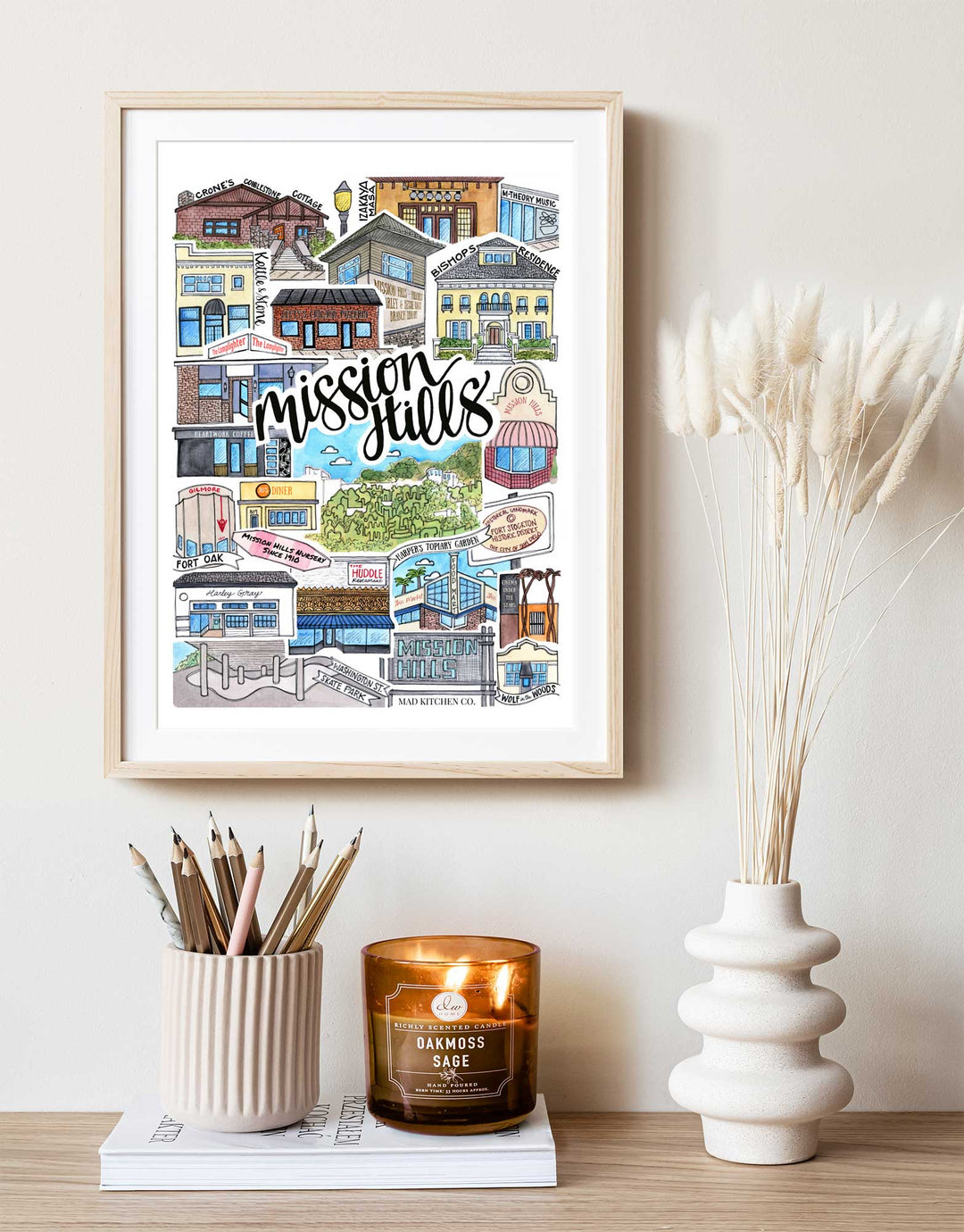 Mission Hills - Prints Print Mad Kitchen Co.