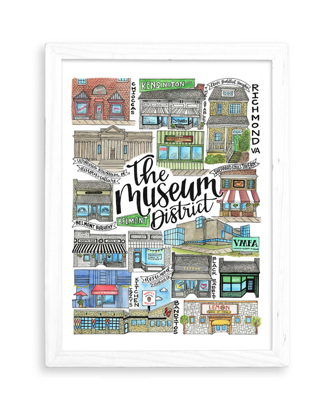 Museum District - Prints Print Mad Kitchen Co.