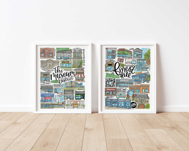 Museum District - Prints Print Mad Kitchen Co.