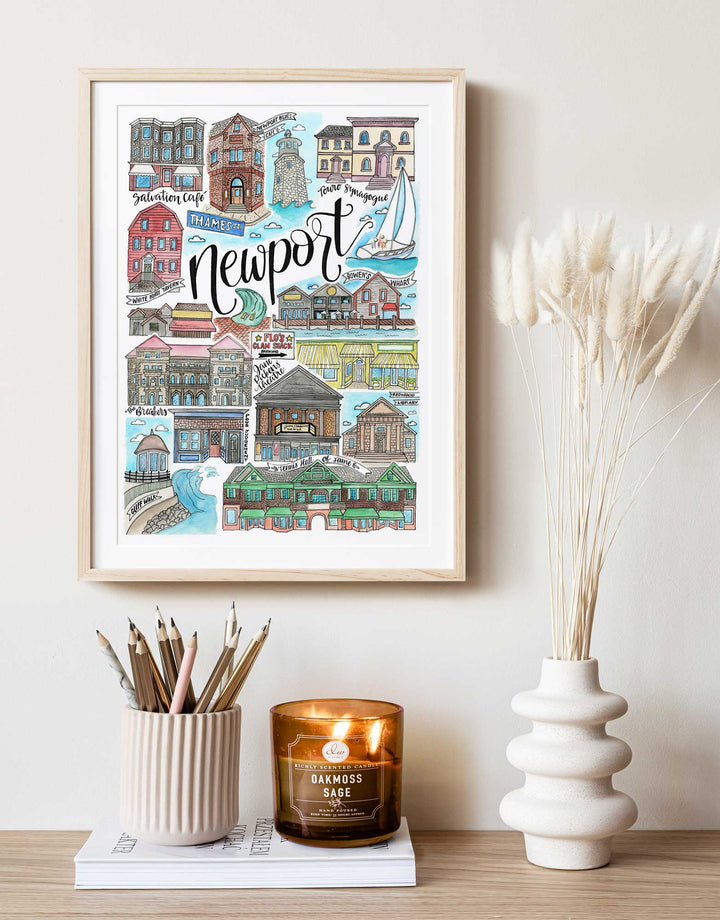Newport - Prints Print Mad Kitchen Co.
