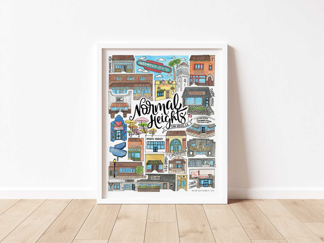 Normal Heights - Prints Print Mad Kitchen Co.