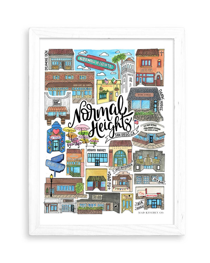 Normal Heights - Prints Print Mad Kitchen Co.