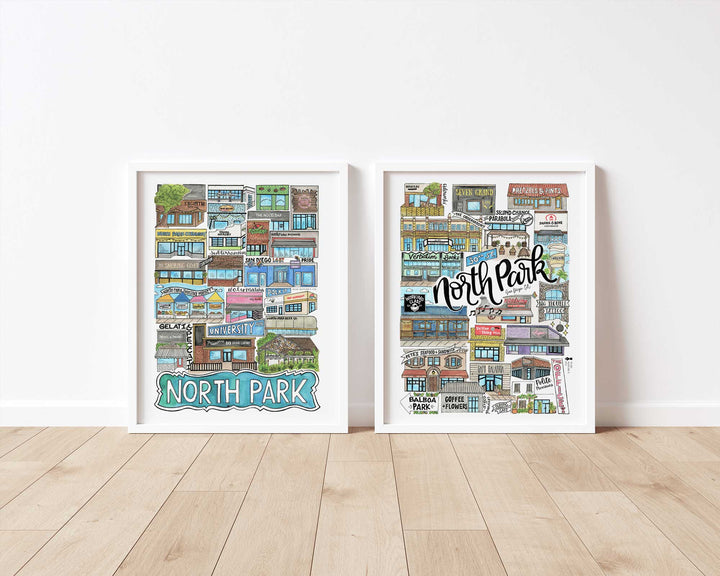 North Park I - Prints Print Mad Kitchen Co.