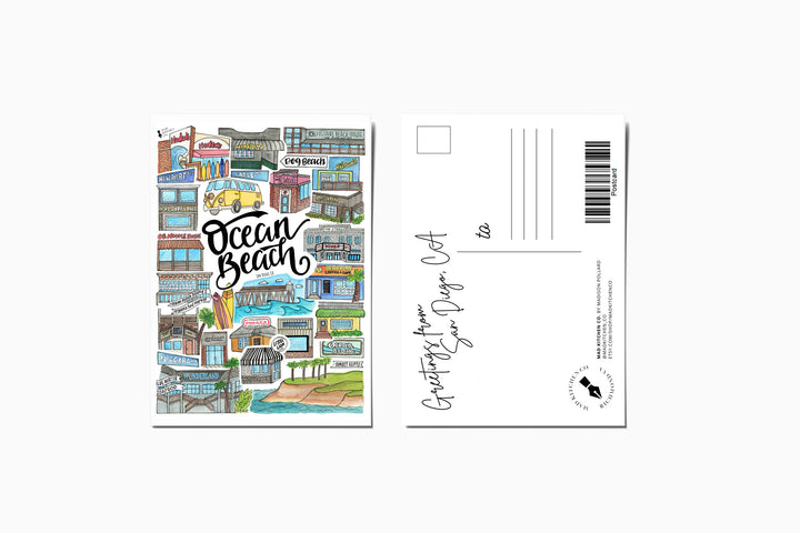 Ocean Beach - Prints Print Mad Kitchen Co.