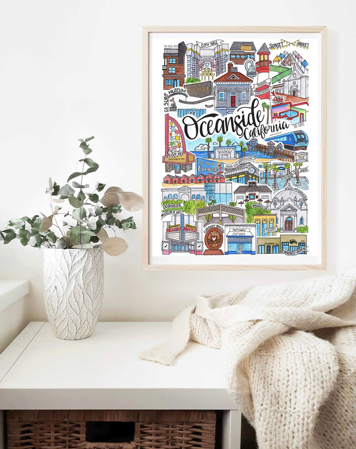 Oceanside - Prints Print Mad Kitchen Co.