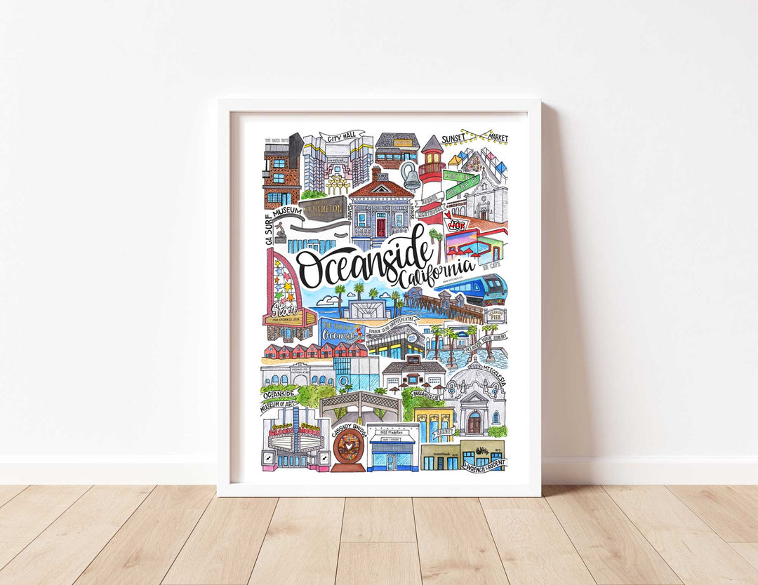 Oceanside - Prints Print Mad Kitchen Co.