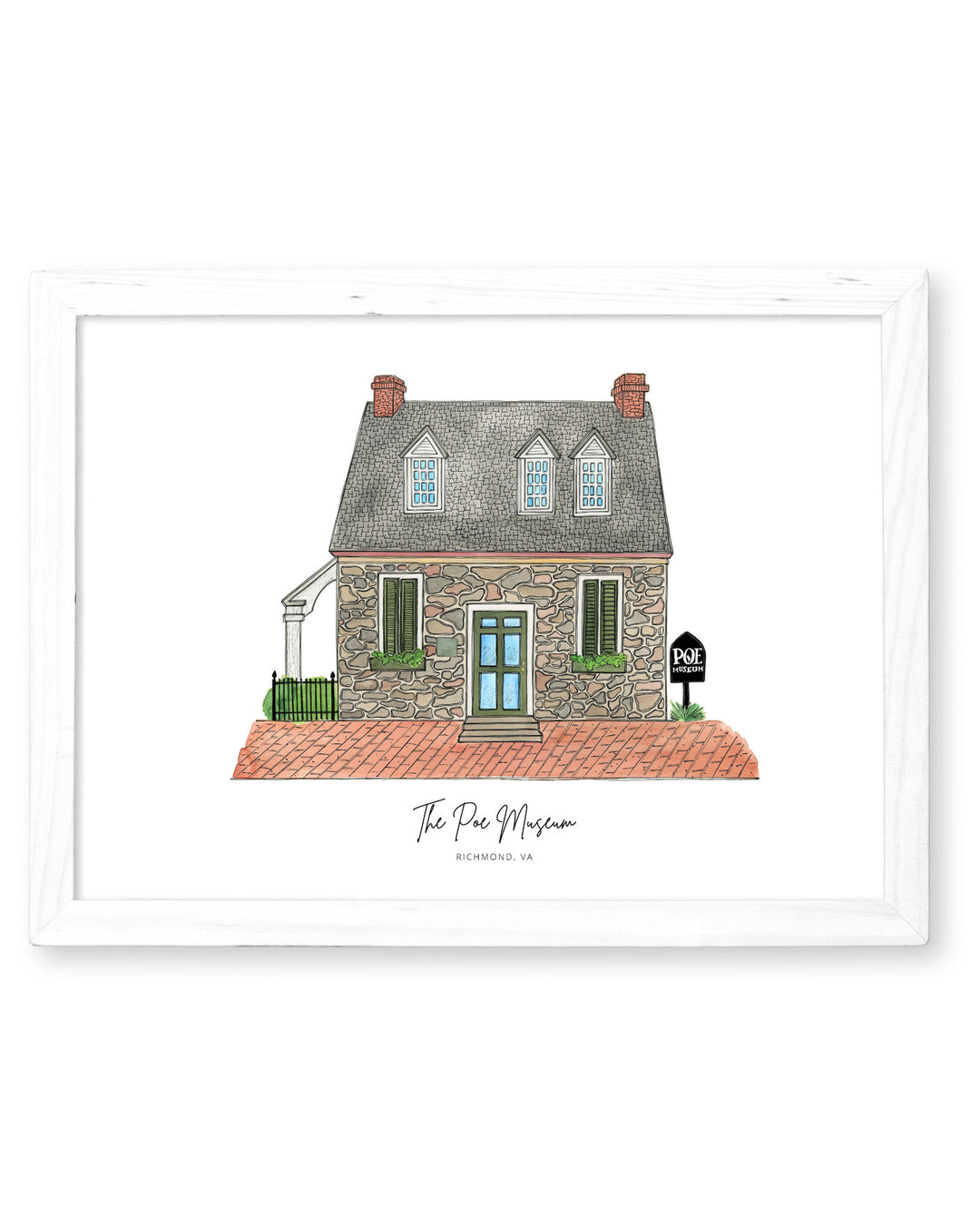 Poe Museum - Print Print Mad Kitchen Co.