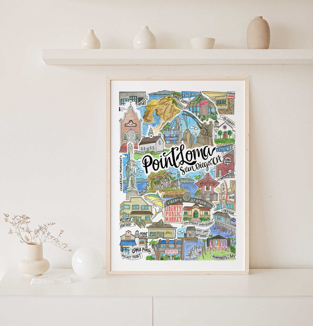 Point Loma - Prints Print Mad Kitchen Co.