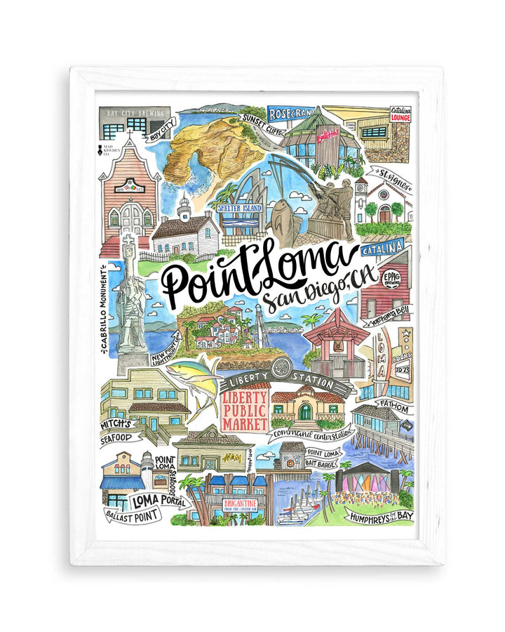 Point Loma - Prints Print Mad Kitchen Co.