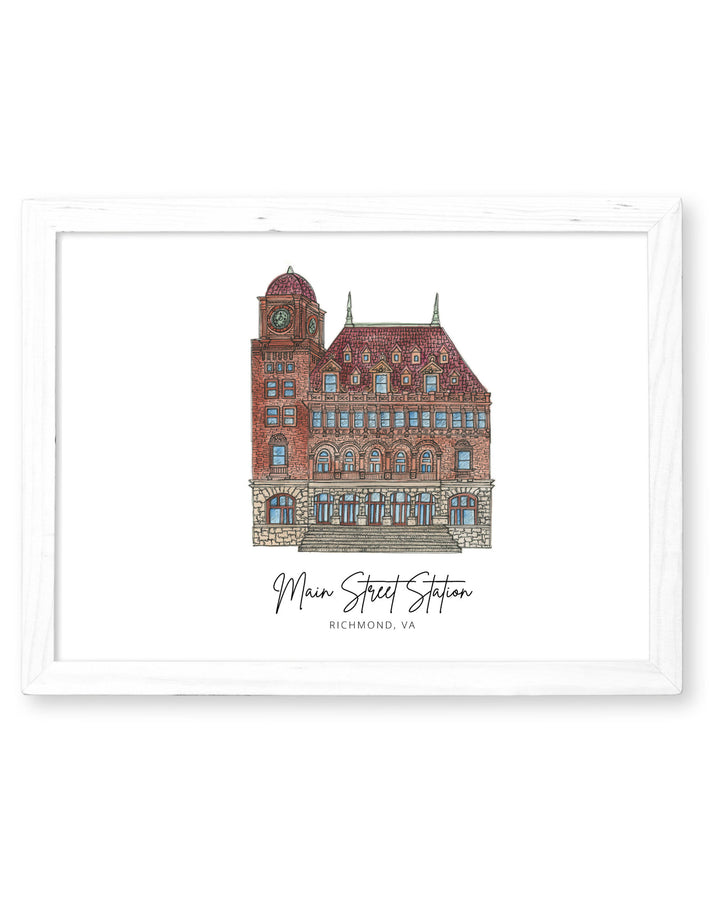 Main Street Station - Prints Print Mad Kitchen Co.