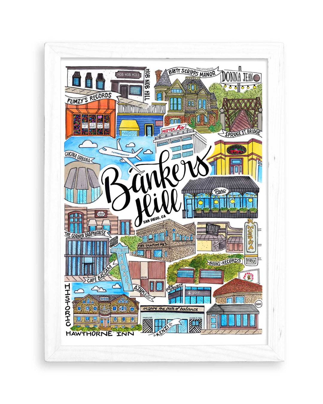 Bankers Hill - Prints Print Mad Kitchen Co.